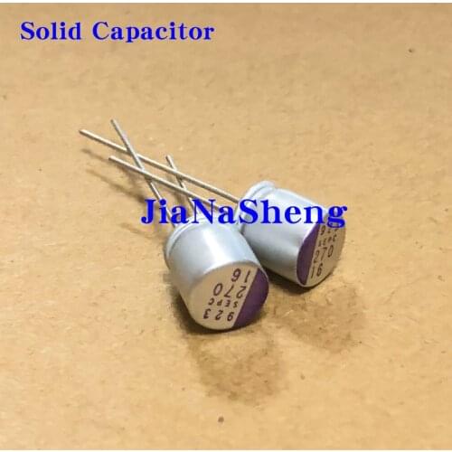 10PCS Solid Capacitor 16V270UF 8X9 SEPC 16SEPC270MX