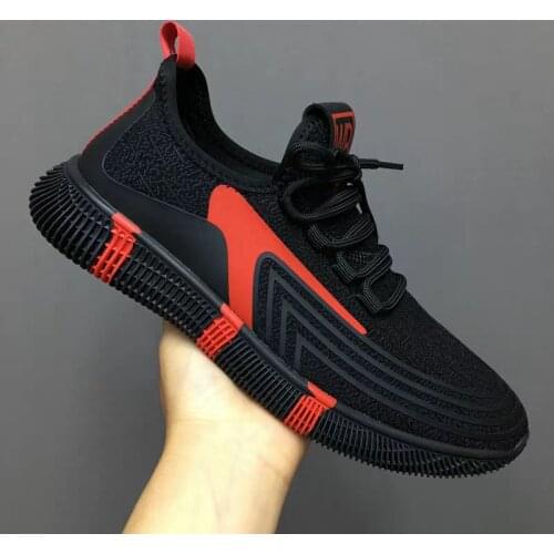 Men Sneakers New Breathable Lace Up Men Mesh Shoes Fashion Casual Men Shoes
