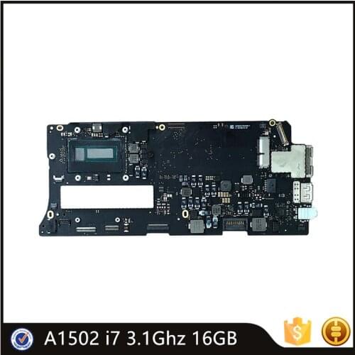 Original Logic Board A1502 For MacBook Pro Retina 13.3" i7 3.1GHz 16GB 16G Motherboard 820 4924 MF843 820-4924-A 2015 Year