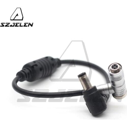 PORTKEYS BM5 Monitor Power Cable,DC2.5 to 4 pin female connector Right angle Power Cable For PORTKEYS BM5