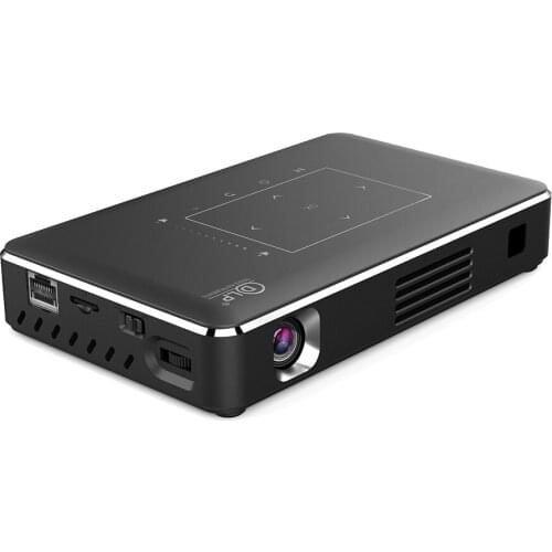 Salange P10 Smart DLP mini Projectors mobile 854*480p max1080p proyector Android OS WiFi BT 8000mAh home theatre system
