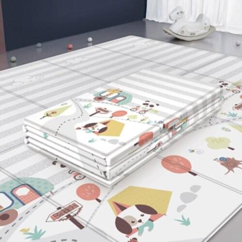 Foam Pad Baby Play Mat 200X180CM Foldable Childrens Carpet Infant Thick Climbing Rug Waterproof Non-Toxic Soft Games Mats