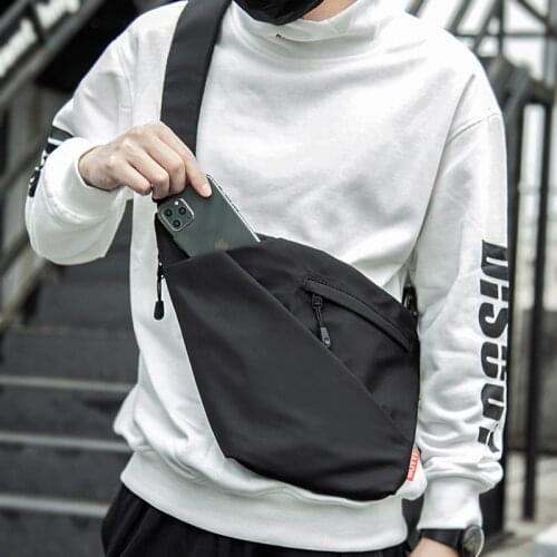 Gun bag Mens Ultra-thin Chest bag Shoulder Personal Anti-theft Messenger Bag Anti-theft Multi-function Backpack Mens bag
