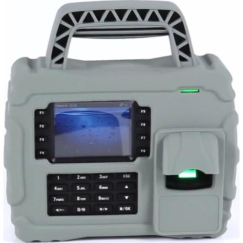 TCP/IP & 3G/GPRS GSM SIM card portable biometric fingerprint reader with battery ZKS922B