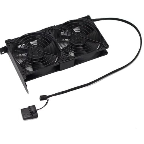 Universal VGA Cooler Dual 80mm Graphics Card heatsink Double Fan GPU radiator Partner Ultra High speed Quiet PCI Video Card fan