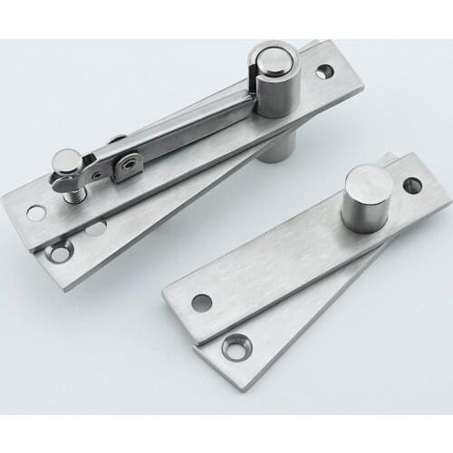 304 Stainless steel Rotating shaft/hinges,Adjustable gap,Wooden door hidden hinge,High load,Mute,door hardware