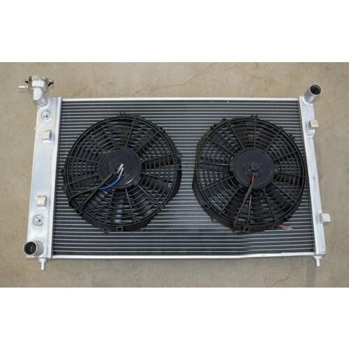 Aluminum Radiator +2*fan 52MM 2002-2004 For Holden Commodore VY 6cyl V6 2002 2003 2004