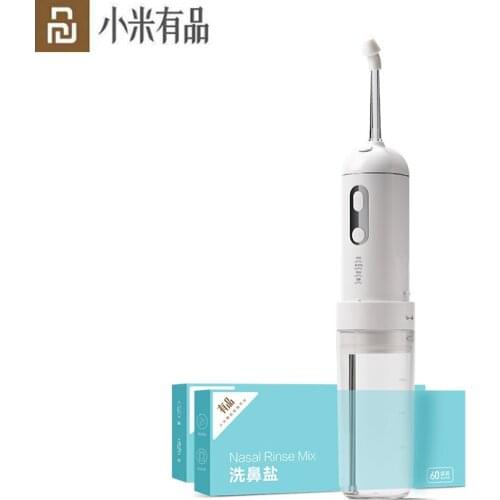 Youpin Electric Nose Cleaner Pulse Water Flow USB Rechargeable Safety Sanitation Portable Nasal Aspirator Nasal Patency Tool