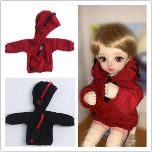 1/6 BJD Headphone Sweater Yosd Hooded Top 1/6Doll Clothes