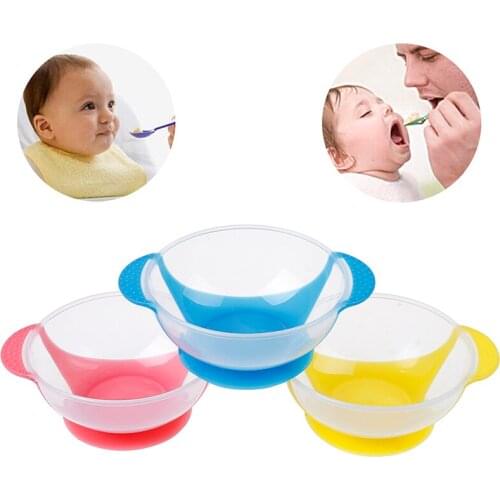1Pc Baby cutlery kids children non-slip suction bowl sucker bowl feeding
