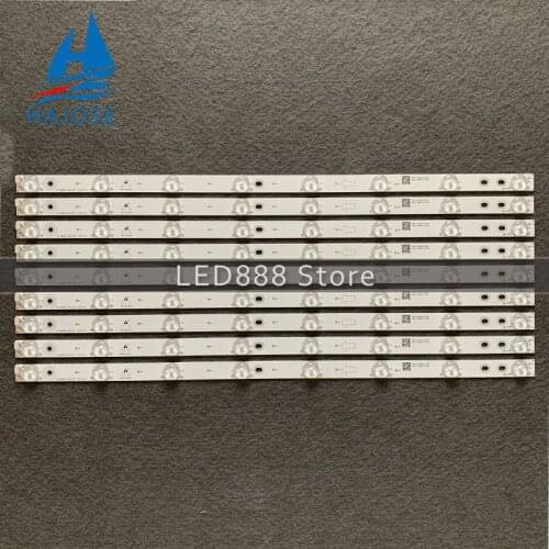 100%new 1 Set =9 Pieces LED backlight 8 lamp for TCL 48"TV LE48M90A LE48D8600 4C-LB480T-YH1HP TMT-48B2600-3030C-8S1P