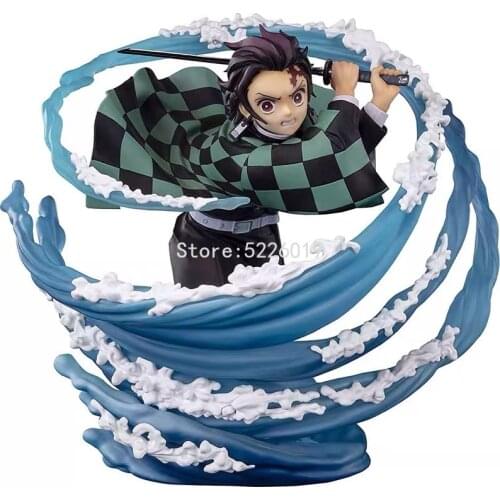15cm Demon Slayer Kimetsu no Yaiba Anime Figure ZERO Kamado Tanjirou Water Breath Action Figure Tanjiro Kamado Figurine Toys