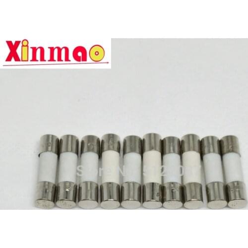5*20mm Ceramic Fuse Tube Fuse 5x20mm 250V 0.5A 1A 2A 3A 4A 5A 6A 8A 10A 12A 15A 20A 25A 30A Fast Fusing 5X20 High Quality