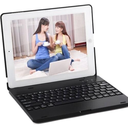 Kemile For Ipad 4 2 3 Case W Wireless Bluetooth 3.0 Keyboard Cover for Ipad 4 2 3 9.7 inch Case Bluetooth 3.0 keypad Klavey