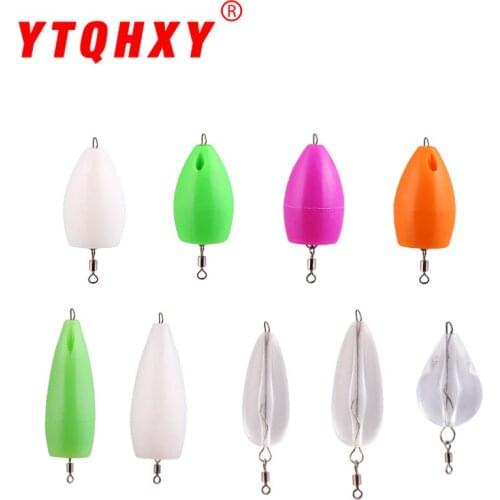 5pcs/Set Luya Modified Thrower Pin 8-Shaped Ring fishing tools Luya Remote Projection Floating and Submerged Auxiliary