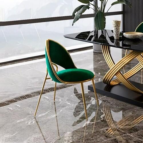 Chair Nordic ins dining chair light luxury net red dressing desk chair stool restaurant simple household makeup chair