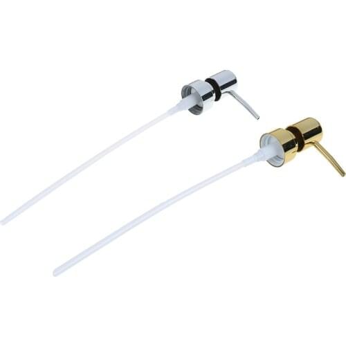 Plastic Soap Pump Liquid Lotion Dispenser Replacement Jar Tube For Bathroom