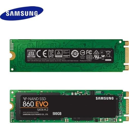 Samsung SSD 860 Evo SSD M.2 2280 Sata 500GB 250GB 1TB Interne Solid State Disk Harde Schijf ssd Nvme Hdd Laptop Desktop Pc Tlc