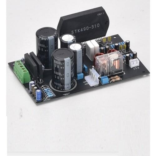 STK490-310 Thick Film HIFI Power Amplifier Audio Board 60WX2 Class H Sound Amplifiers Speaker Home Theater DIY