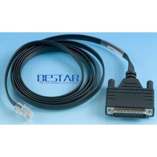 1.8M 6FT DB25 to RJ45 network routers cable CAB-CONAUX console cables for cisco router 2509-RJ 2511-RJ NM-16A NM-32A