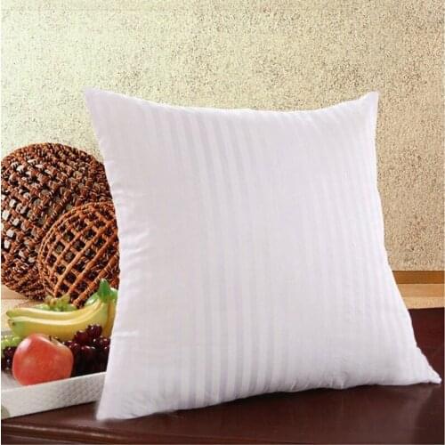1PC White Home Cushion Inner Filling PP Cotton Pillow Core for Sofa Decor Car Chair Soft Pillow Cushion Insert Cushion Core