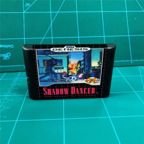 Shadow Dancer - 16 bit MD Games Cartridge For MegaDrive Genesis console