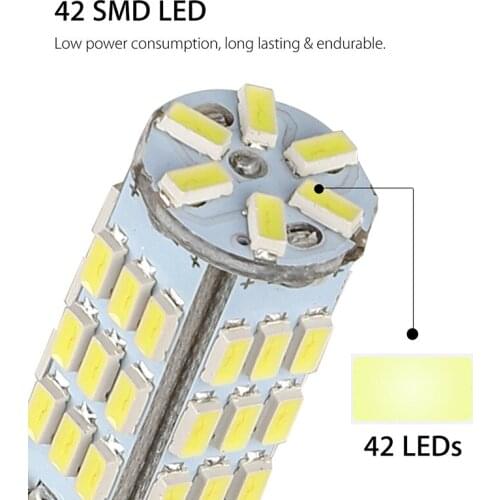 20pcs 6000K Pure White T10/921/194 RV Trailer 42-SMD DC12V Backup Reverse LED Lights Bulbs High Quality Super Bright