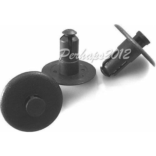 25x OEM for Radiator Support Sight Shield Clips Retainer Black Nylon Rivet 25695687 for DeVille Seville 2000-On