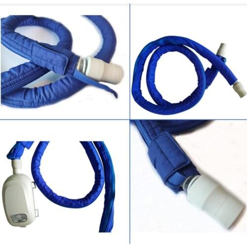 Heated CPAP Hose Sleeve Heat Preservation CPAP Tubing Cuff Nylon Cotton Heat Keeping CPAP Tubing Cover With Zipper