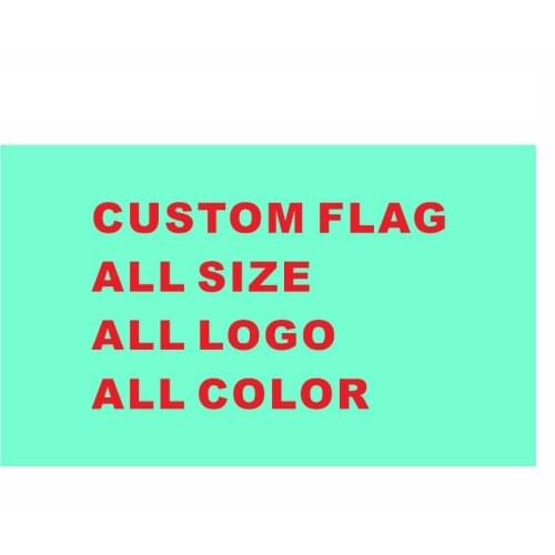 Custom Flag 90*150cm All Logo All Color Royal Flags Banners With Sleeve Gromets