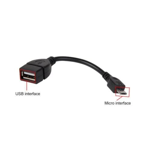 USB Otg cable To Micro USB Interface for Samsung Phone Notebook