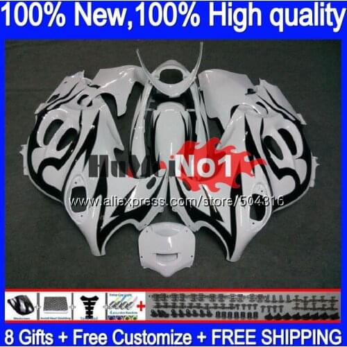 Body For SUZUKI KATANA GSX600F GSXF 600 750 13MC.24 GSXF750 GSXF600 2003 2004 2005 2006 2007 03 04 05 06 07 Fairing Black flames