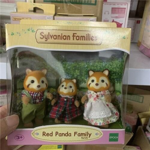 Geniune Sylvanian Doll Families Dollhouse Animal Figures furniture set clothes house food without package