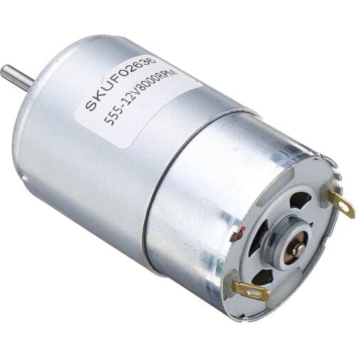 RS555 DC 12V 24V Motor High Torque Micro Motor 555 Brush motor 3000rpm 4500rpm 6000rpm 7500rpm