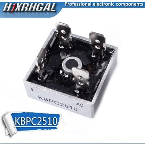1PCS KBPC2510 25A 1000V bridge rectifier new and original IC Hot Products