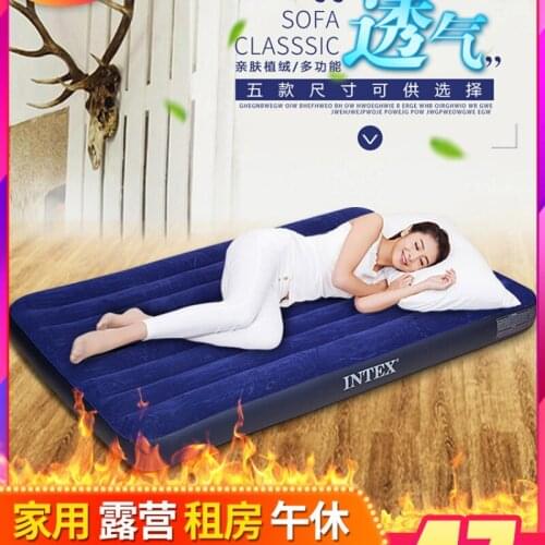 Air mattress family double single outdoor portable nap bed folding air mattress