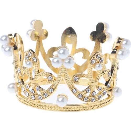 Newborn Girls Boys Photography Gold Crown Props Little Baby Photo foto shooting Crown Accessories Infant bebe fotografia Prop