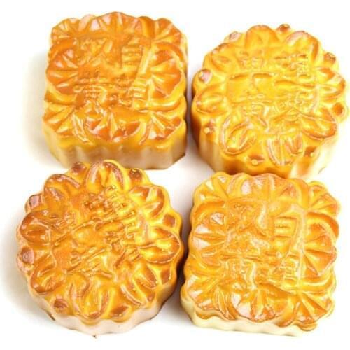 Mid-Autumn Festival Miniatures Simulation Moon Cake Model Household Decoration Shooting Props Supplies Cake Model