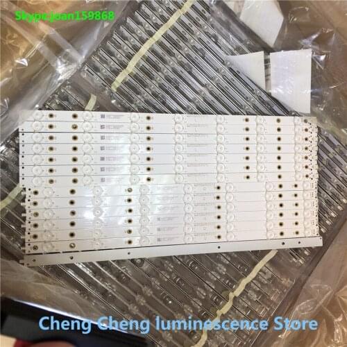 LED Backlight strip 14 lamp For Philips 49"TV 49PUS7002 GJ-2K18-AFJ2-490-D714-V1-L GJ-2K18-AFJ2-490-D-R TPT490F2-FN02.S 100%new