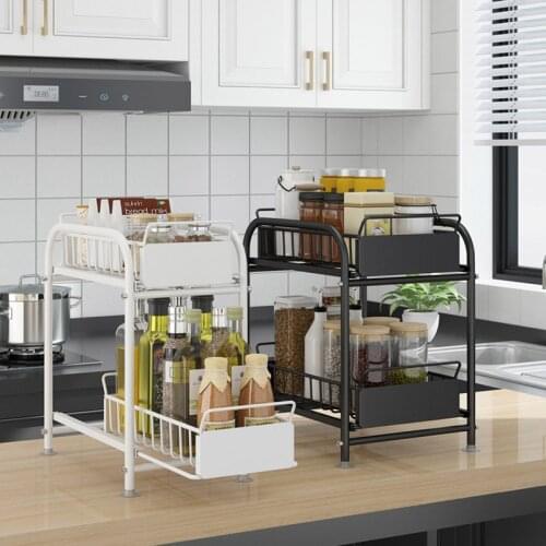 Push and Pull Type Kitchen Drawer Organizer Household Mesa To Smoke Pull Type To Arrange Rack Kitchen Drawer Organizer