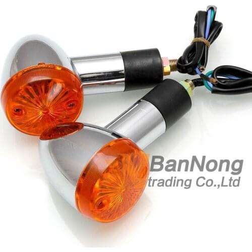 Motorcycle Refit Rear turn signal signaling light For KAWASAKI Vulcan 500 600 Honda Magna Steed Shdaow DS400 XV250