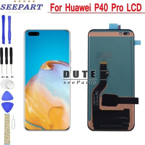 AMOLED LCD Screen For Huawei P40 Pro LCD Display Screen Touch Panel Digitizer For Huawei P40 Replacement Parts P40pro LCD