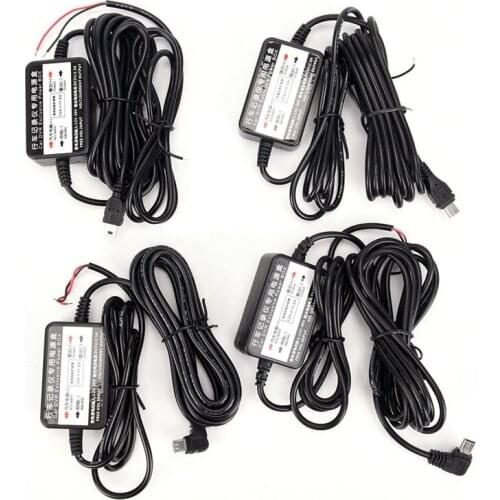 1pc 2*1.18in Micro/Mini USB Hard Wired Car Charger Power Inverter Converter For Tablet Phone DVR Recorder GPS