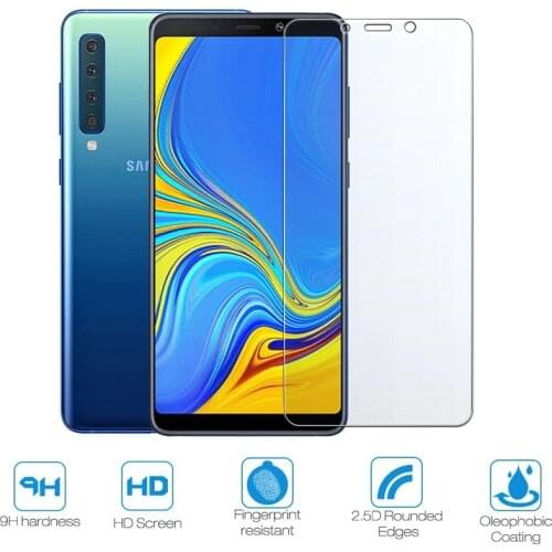 10Pcs Tempered Glass For Samsung Galaxy A7 2018 Screen Protector For Samsung M30S A30S A50 A10S A20E A10 A20 A20S A51 A70 A40