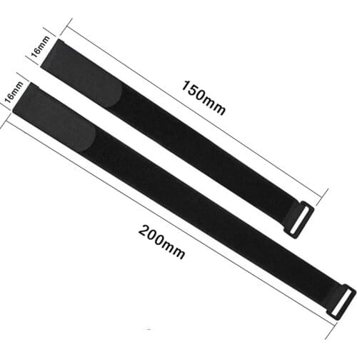 10 pcs Hook and Loop straps Buckle Hook Loop Magic Line Finishing Cable Ties storage tool for line 16*150/200mm