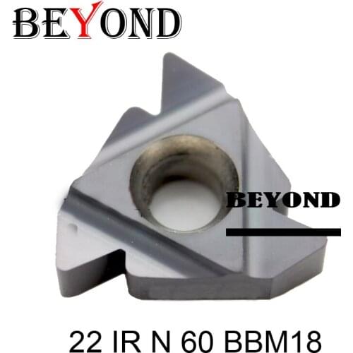 22 IR N 60 BBM18 ,Indexable Tungsten Carbide Threading Lathe Inserts for Threaded Lathe Holder,thread turning tool holders