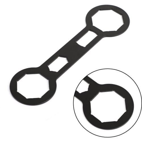 Areyourshop for Kawasaki KX250 KX250F for Suzuki RM125 RMX450Z RMZ450 Fork Cap Wrench 46mm 50mm Chamber Motorcycle Parts