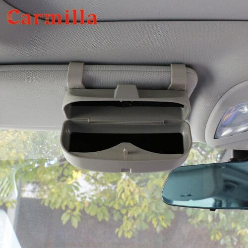 Car Glasses Box Storage Holder Sunglasses Case for Toyota RAV4 Fortuner Innova Highlander Corolla Vios Crown Yaris Camry CHR