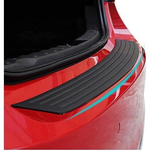 Car Rear Bumper Scuff Protective Sill Pedals Cover For Volkswagen vw POLO Tiguan Passat CC Golf GTI R20 R36 EOS Scirocco Jetta