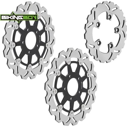 BIKINGBOY For Suzuki GSXR 600 750 2004 2005 K5 GSX-R 1000 03 04 K3 K4 Front Rear Brake Disks Discs Rotors 300mm 220mm Full Set